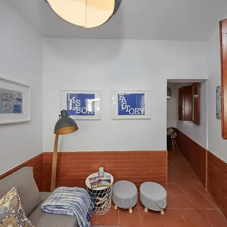 Lx Factory Apartment! Outside Terrace Lisbon Exterior photo